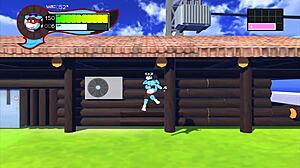 These furry guys suck monster cocks in a secret onsen gangbang orgy with condoms.