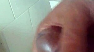 My cock jerking off hard until cum explodes everywhere in intense pleasure