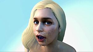 emilia clarke cum on my face instructions