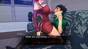 confined with goddesses, watch serena and emma's big tits and asses in cap 10?