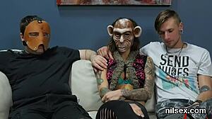 Kinky Teen 18+ Faces Harsh Anal Therapy in Loony Bin