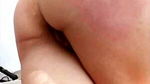 Horny solo masturbation with pussy spanking and tit play on webcam