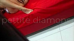 i secretly watch my latina university companion giving blowjob outdoors