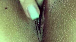 colombian teen experiences two consecutive climaxes in the living room