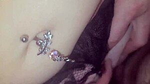 Lexie uses toys in shower with husband.