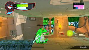 These furry guys suck monster cocks in a secret onsen gangbang orgy with condoms.