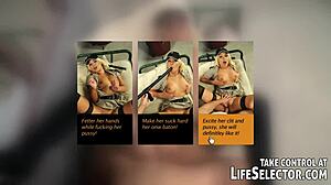 Watch this jailhouse threesome with intense assfucking and anal! POV blowjob in group action!