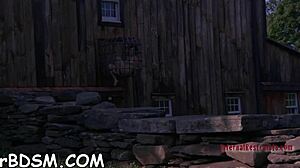 why is this hotty gagged and getting her clit pleasured?