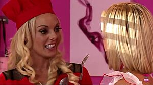 these women love playing with sweet cream and massive cock 😏🍆