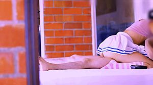 Cute Petite Mother-In-Law Lights Up Apartment With Smile