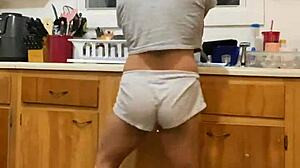 Anna Maria Dances While Doing Dishes