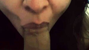 Intense oral session with latina amateur hunter 666