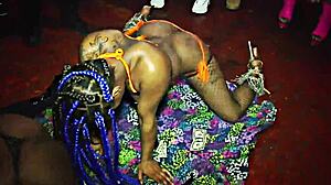 I’m obsessed with her perfect ebony body in the open air. Can’t get enough of that vibe!