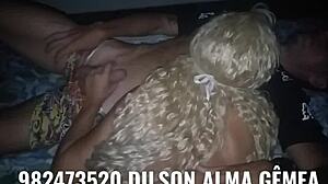 Amateur Strokes Huge Cock to Orgasm