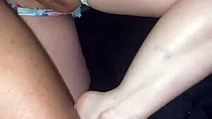 big booty blonde takes bbc with anal plug 😈