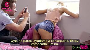 Aprovecho a mi hermanastra atascada subtitulado