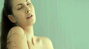 Excellent girl enjoys softcore photography