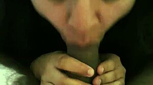 Intense oral session with latina amateur hunter 666