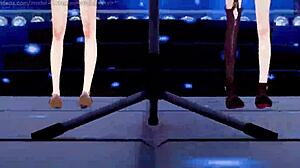 Genshin Impact MMD Higher With Ia Yelan Kafka