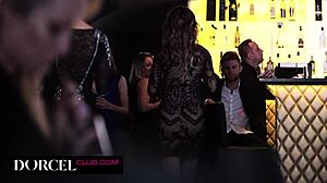 i enjoy anal pleasures with hot brunette in cowgirl riding heels lingerie