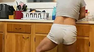 Anna Maria Dances While Doing Dishes