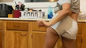 Anna Maria Dances While Doing Dishes