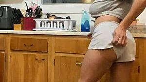 Anna Maria Dances While Doing Dishes