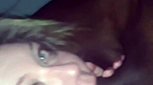 bbw with big tits giving best head to monster cock 😍