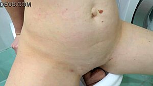 Fucking Huge Dildo For Boyfriend's Close-Ups