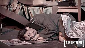 Pornstar Lisa Rose Patrols Streets, Then Gets Tag Teamed by Two Men