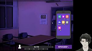 trying this ejaculation death game in anime hentai 😏