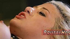 Man, Cristi Ann’s Big Tits Get Punished Hard in Garage!