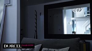 i enjoy anal pleasures with hot brunette in cowgirl riding heels lingerie