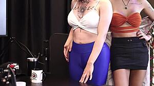 check out melissa leal's silicone results in sheer red lingerie?