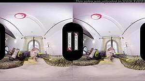 batgirl cosplay slut craves silly vr fuck! 🦇