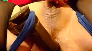 homemade shemale toy play solo