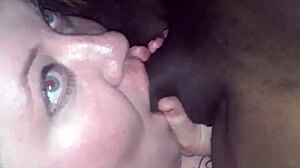 bbw with big tits giving best head to monster cock 😍