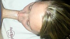 Kris takin' my cock in her shaved pussy.