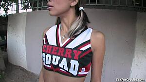 tight cheerleader gets fucked hard by teacher