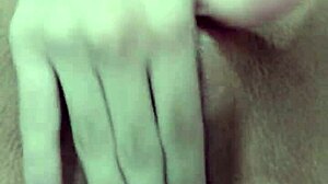 alice lima6 shows off in the bathroom before fingering her wet pussy close-up.