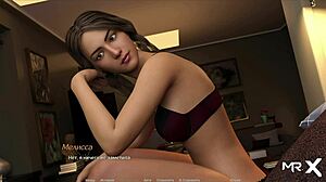 acting lessons with blonde posing nude in erotic anime style!