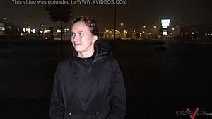 Hot Babe Jizzed Without Sex In Backseat