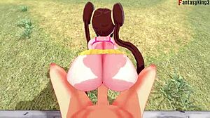 Mei Nancy fucking hard in Pokemon full video! 😏