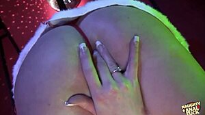 Strippers Ecstatically Finger Selves and Fuck Customers Anal