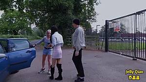 Kínai shemale kém intenzív szexkikérdezést bír ki