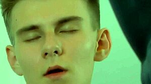 Amateur Twinks Engage in Bareback Ass Fucking