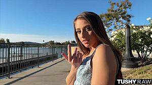 Gia Gapes Her Round Ass Wide