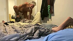 Camping weekend turns into steamy oral action