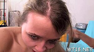 legal age teen couple explores amateur sex freely