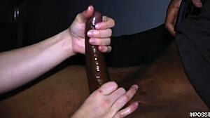 Blonde Teen Rides Big Black Cock to Creampie